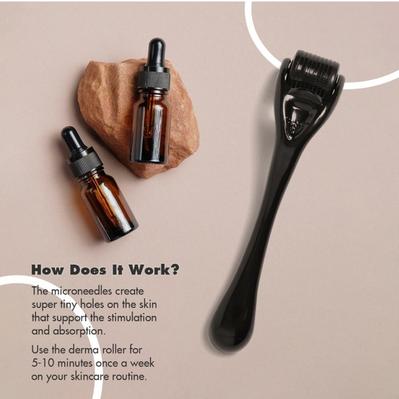 Derma Roller for Face Hair - Picture 1 of 5